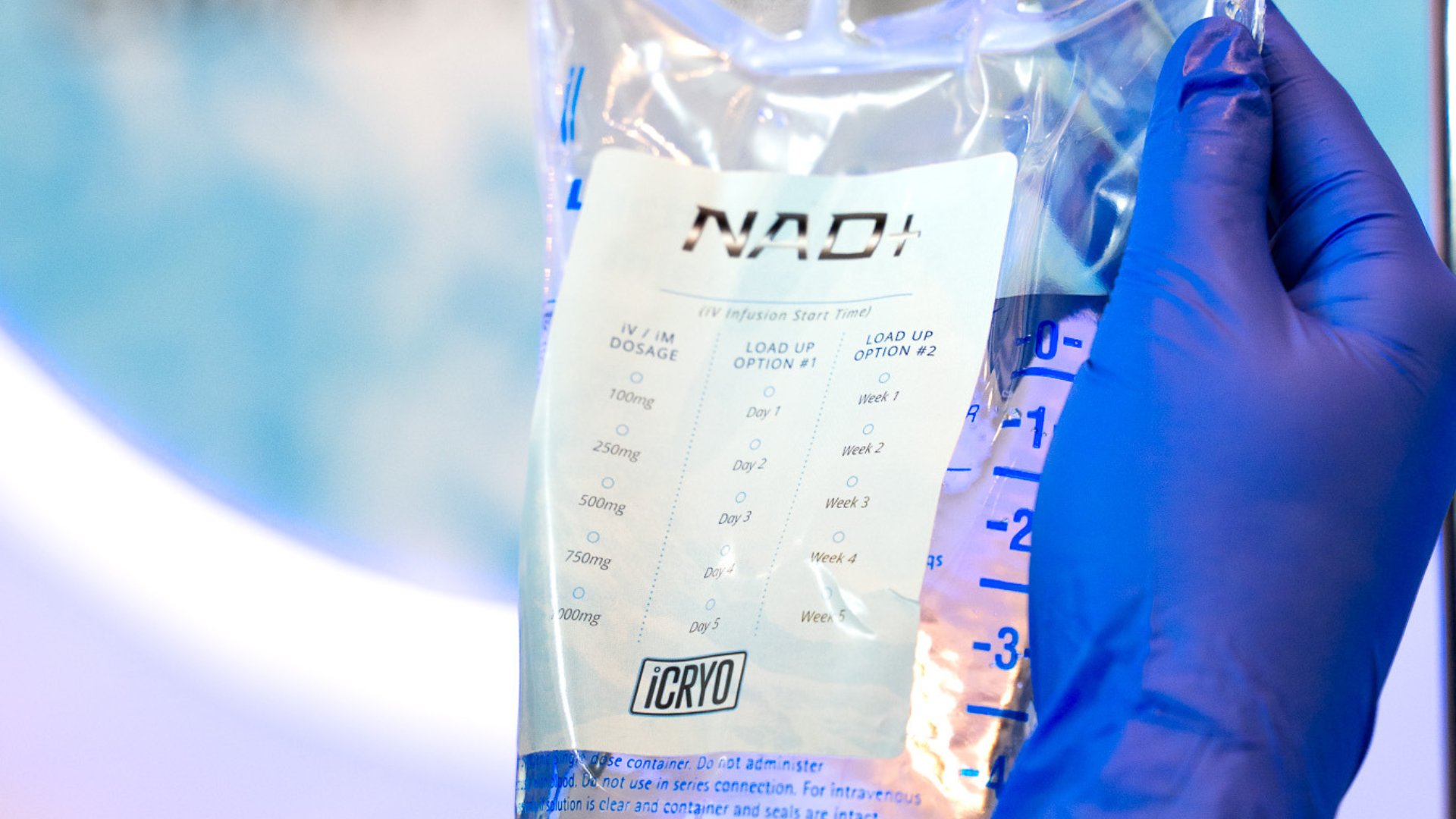 NAD+ Therapy treatment at iCRYO Branford